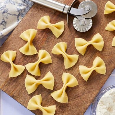 Farfalle Pasta Recipe (How to Make Farfalle Pasta)