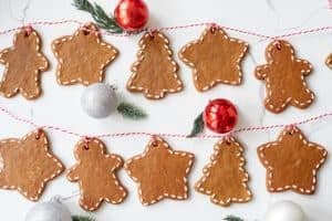 Festive Gingerbread Cookie Garland DIY