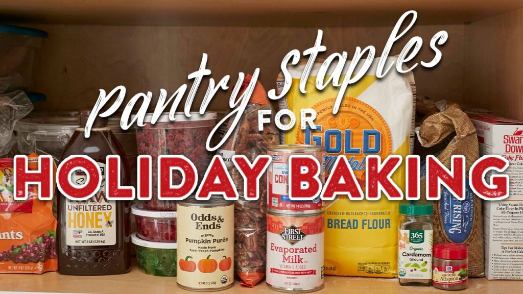 Essential Pantry Staples to Stock up for Holiday Baking