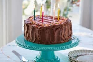 Best-Ever Yellow Cake With Whipped Ganache Frosting