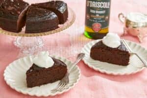 Decadent Irish Chocolate Whiskey Cake Recipe