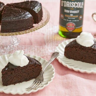 Decadent Irish Chocolate Whiskey Cake Recipe