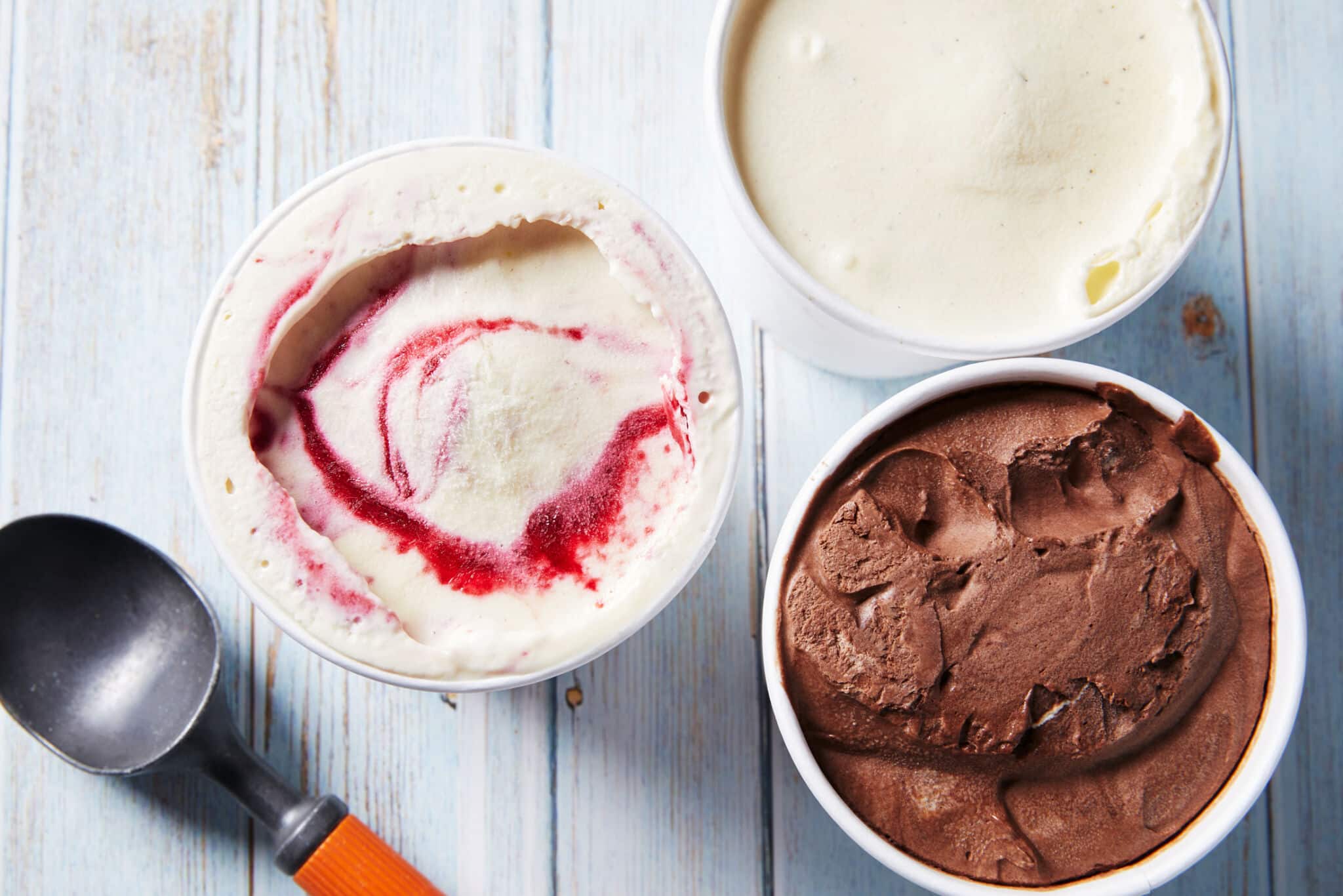 No Churn Artisanal Ice Cream 3 Ways  - 74