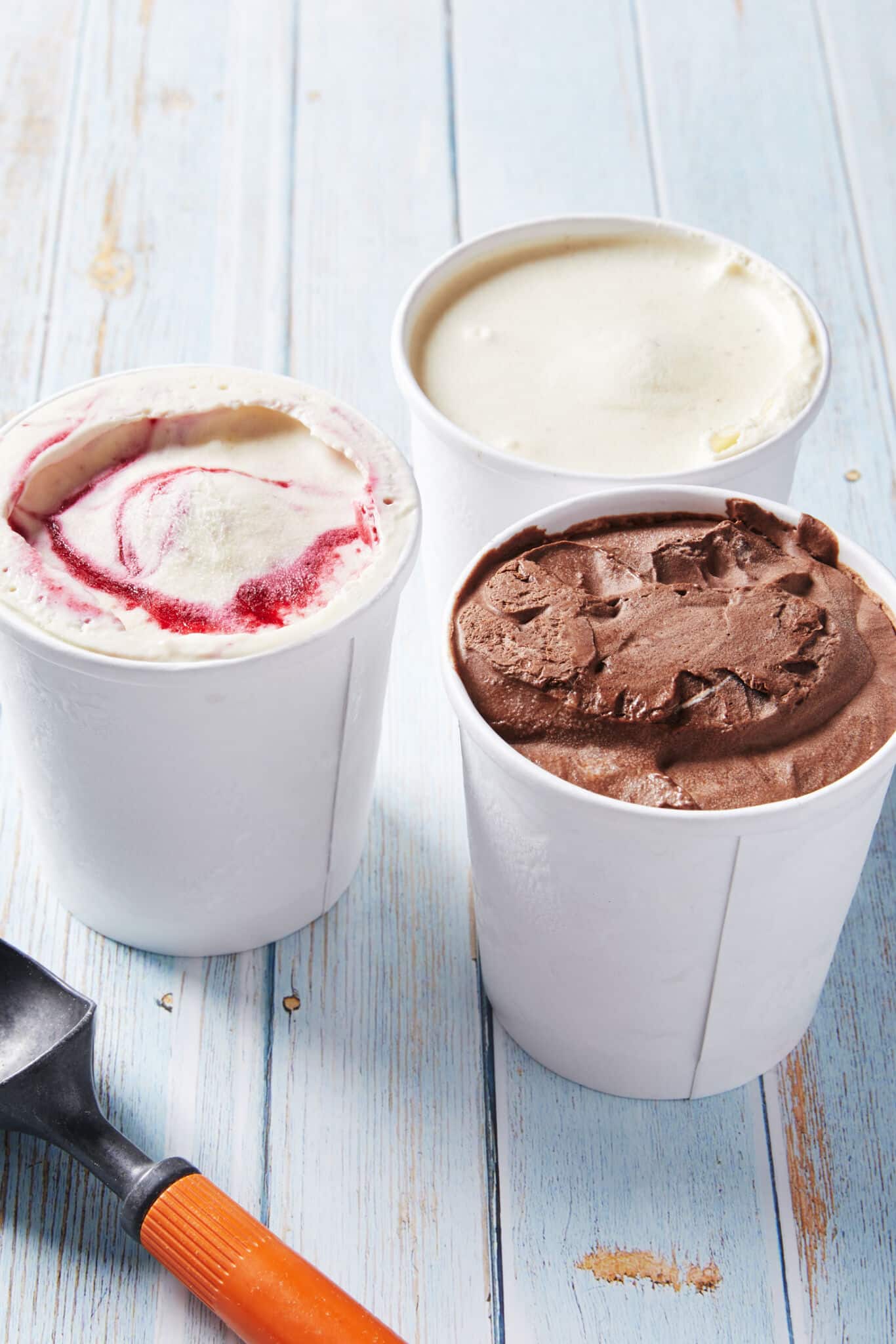 No Churn Artisanal Ice Cream 3 Ways  - 75