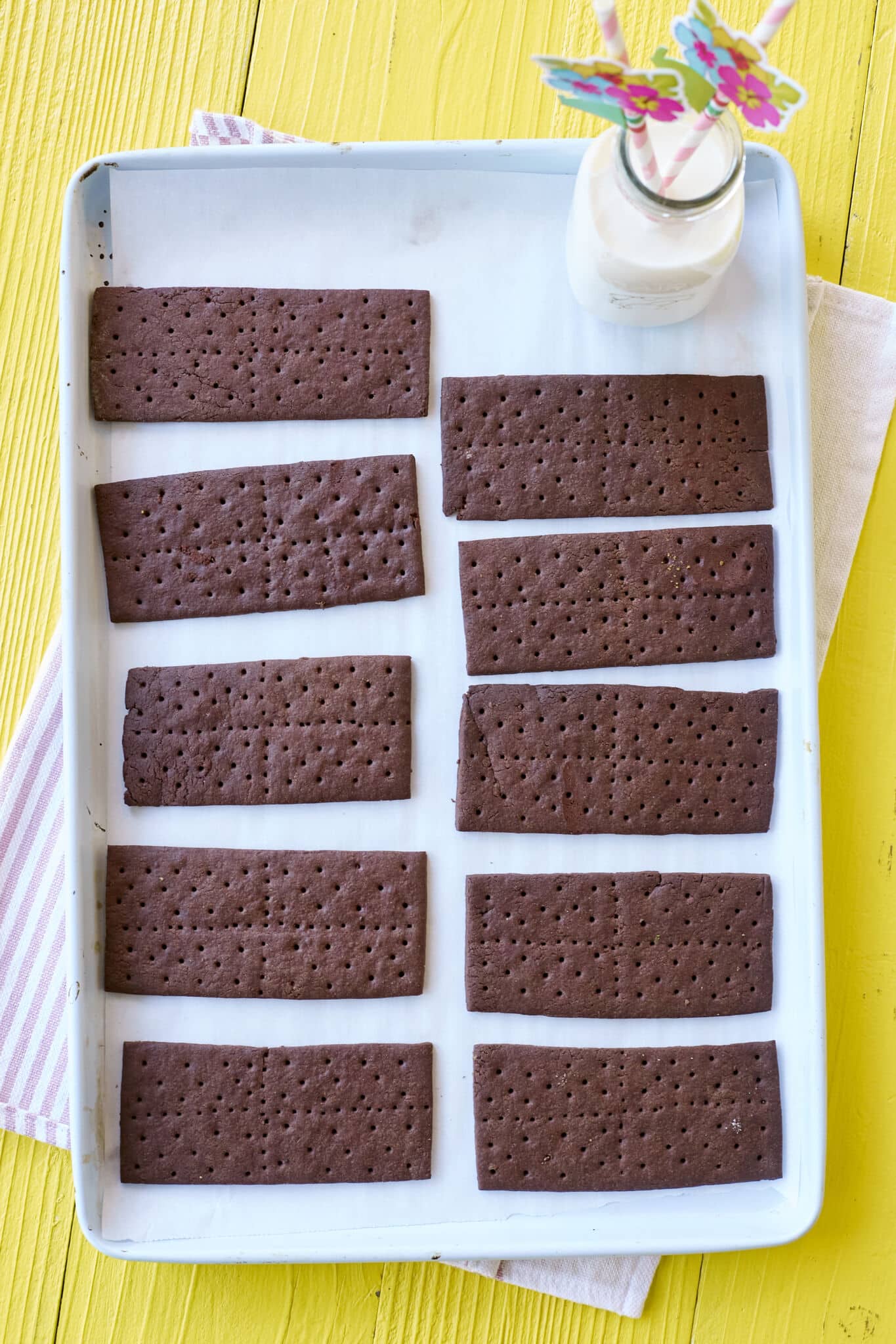 Homemade Chocolate Graham Crackers Recipe - Gemma’s Bigger Bolder Baking