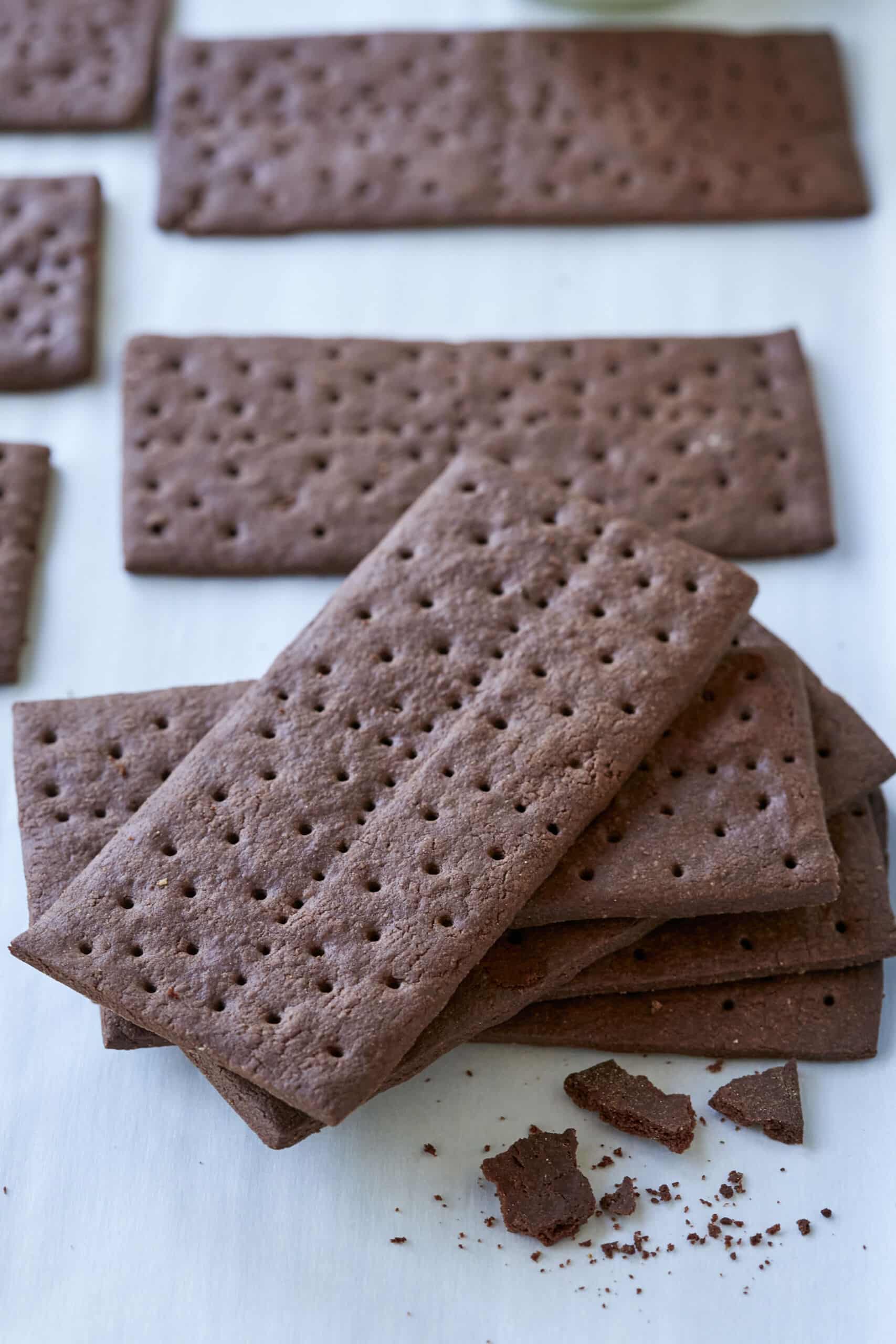 Homemade Chocolate Graham Crackers Recipe  - 4
