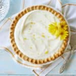 Luscious Creamy Lemon Chiffon Pie