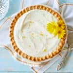 Luscious Creamy Lemon Chiffon Pie