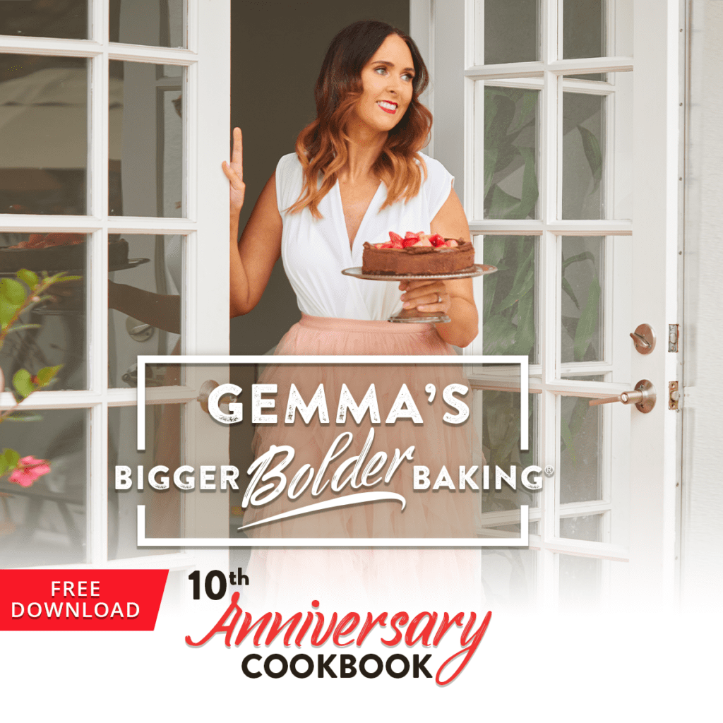 Bigger Bolder Baking 10th Anniversary Cookbook Promotion