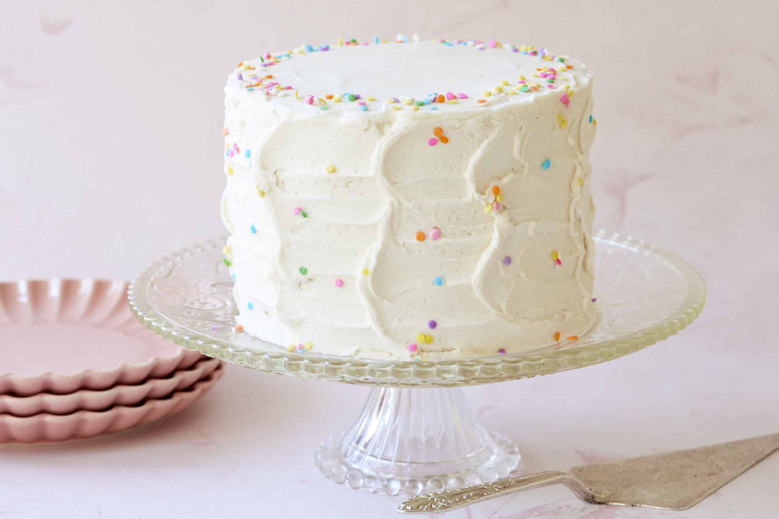 Vanilla Almond Flour Yellow Cake Recipe  - 82