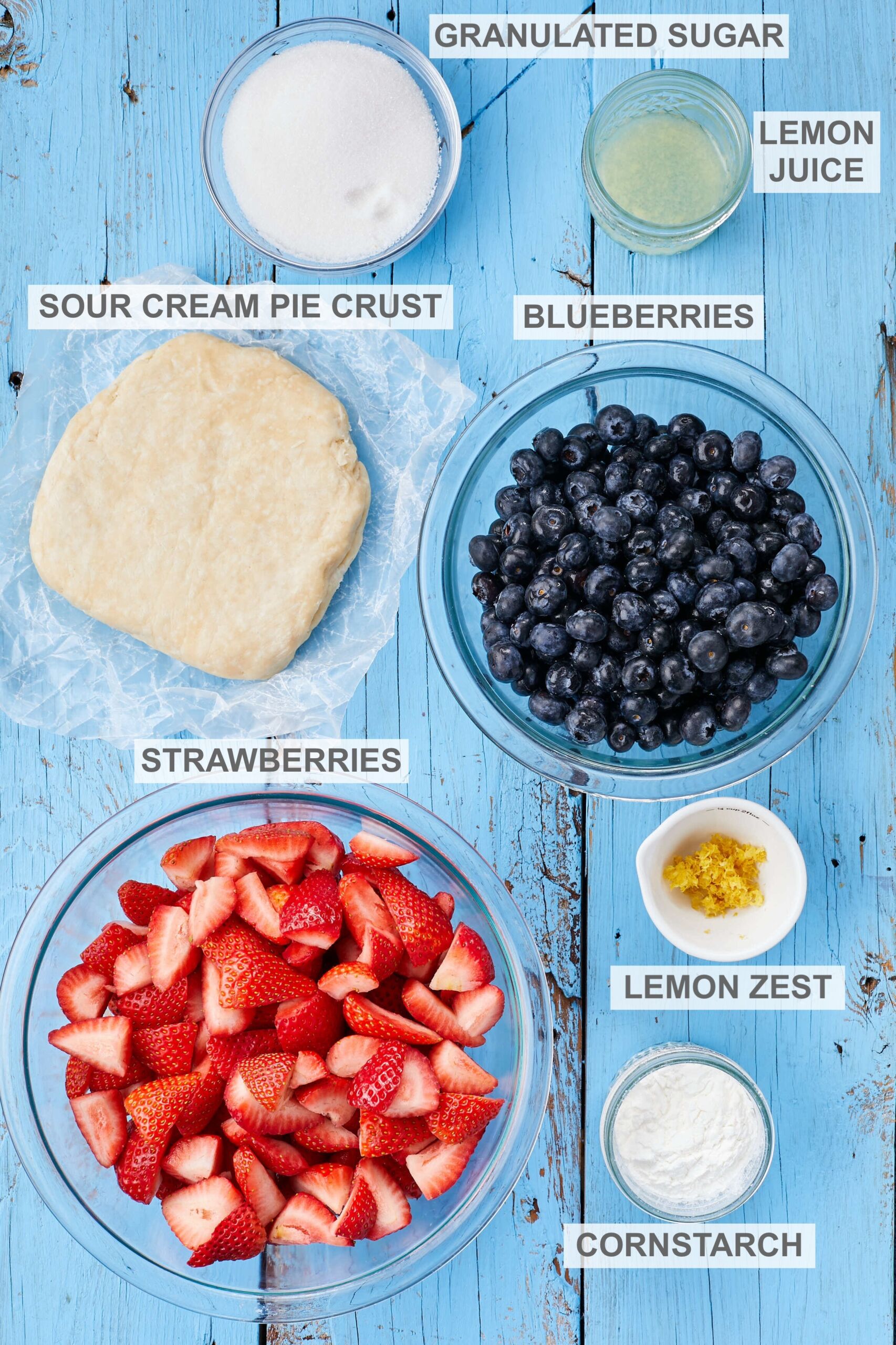 Fresh Blueberry Strawberry Pie Recipe  - 26