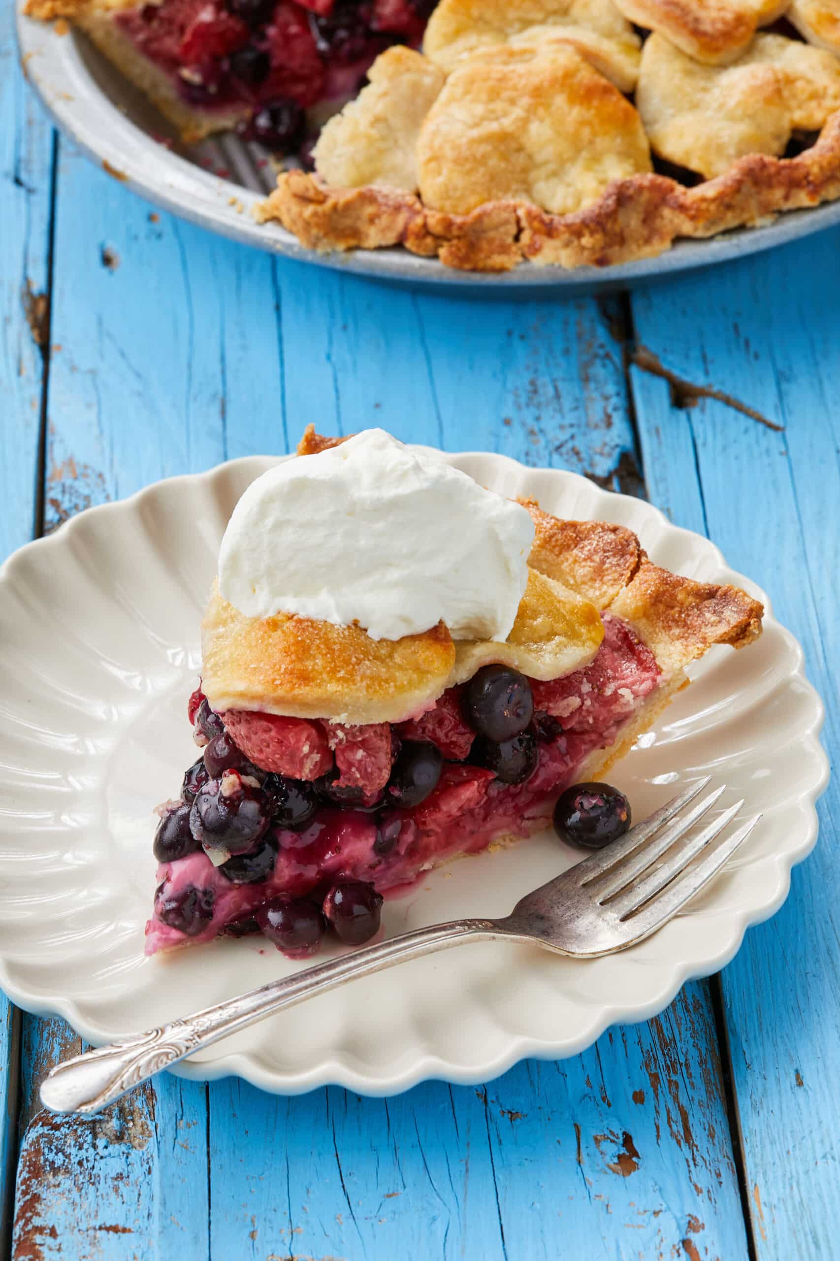 Fresh Blueberry Strawberry Pie Recipe  - 23