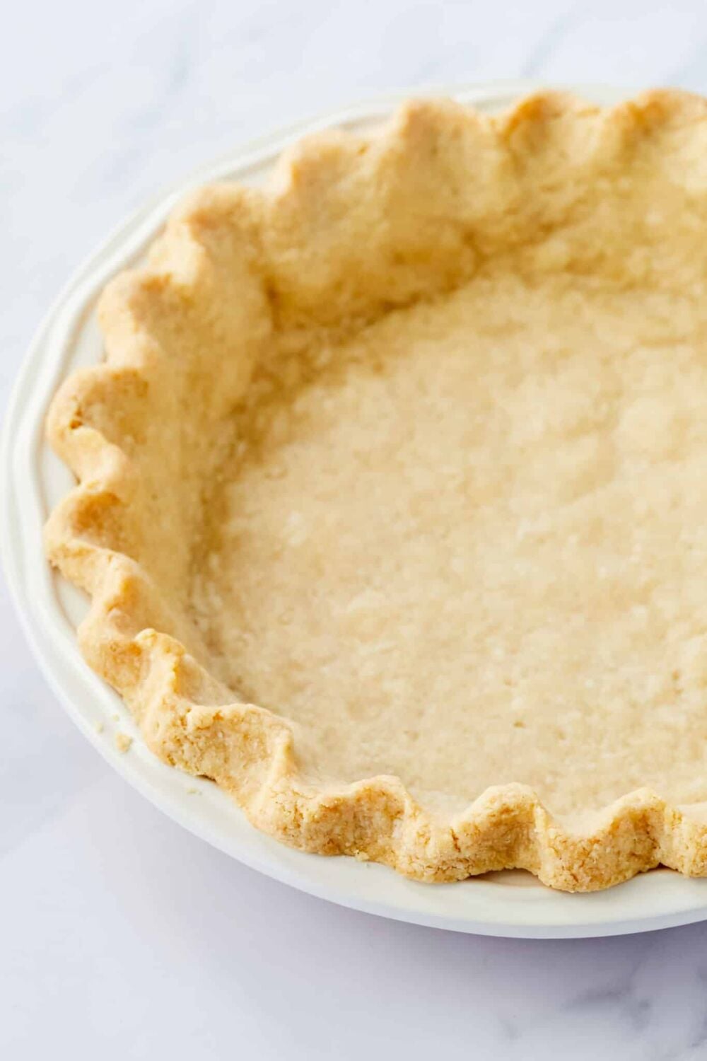 Irish Whiskey Butterscotch Pie2 Pie crust baked until lightly golden.