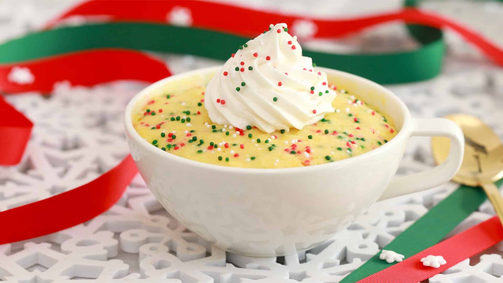 Mug Sugar Cookies for Two