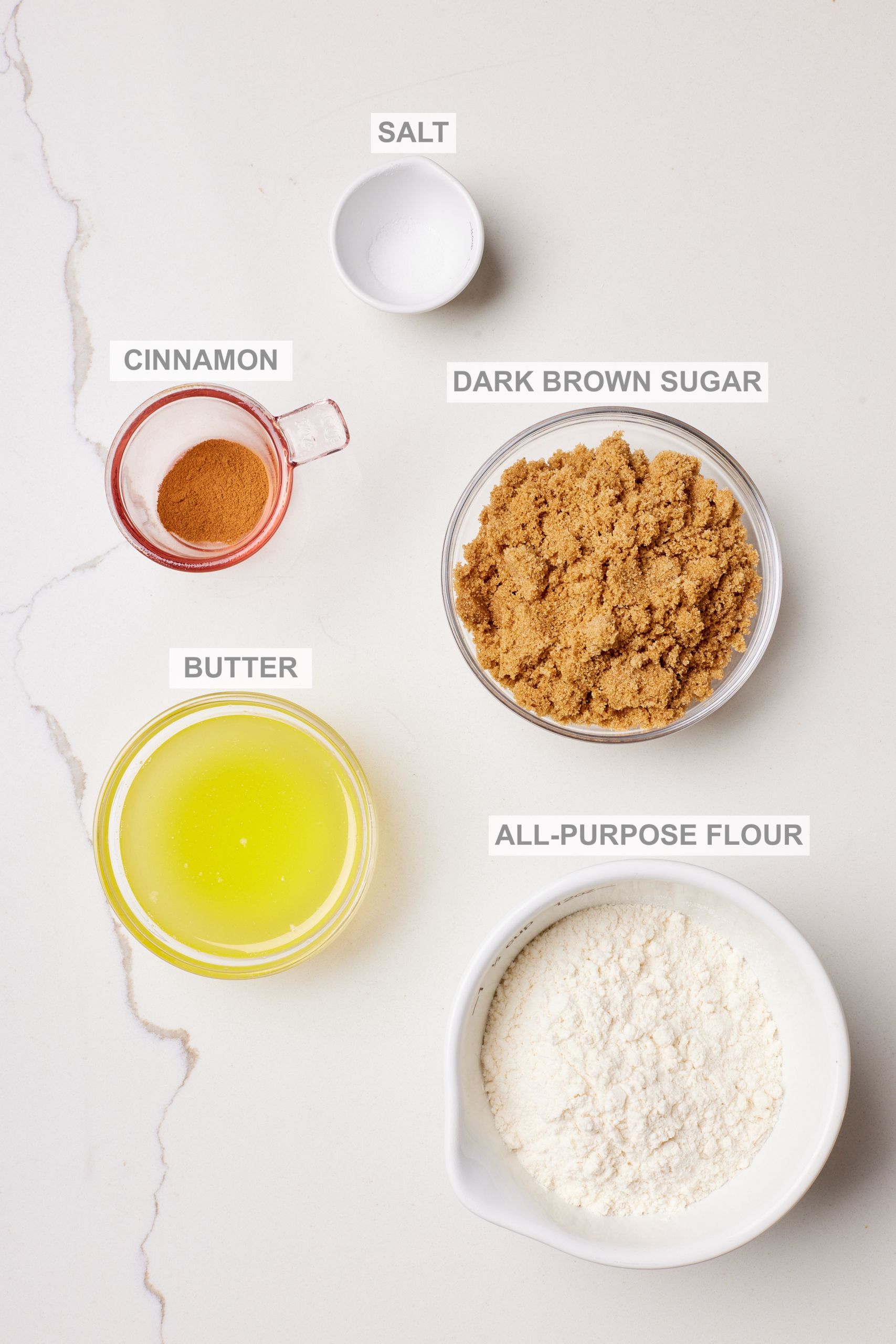 Irish Coffee Cake Streusel topping ingredients
