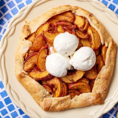 Easy Peach Tart