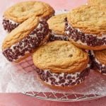 Chocolate Chip Cookie Ice Cream Sandwich
