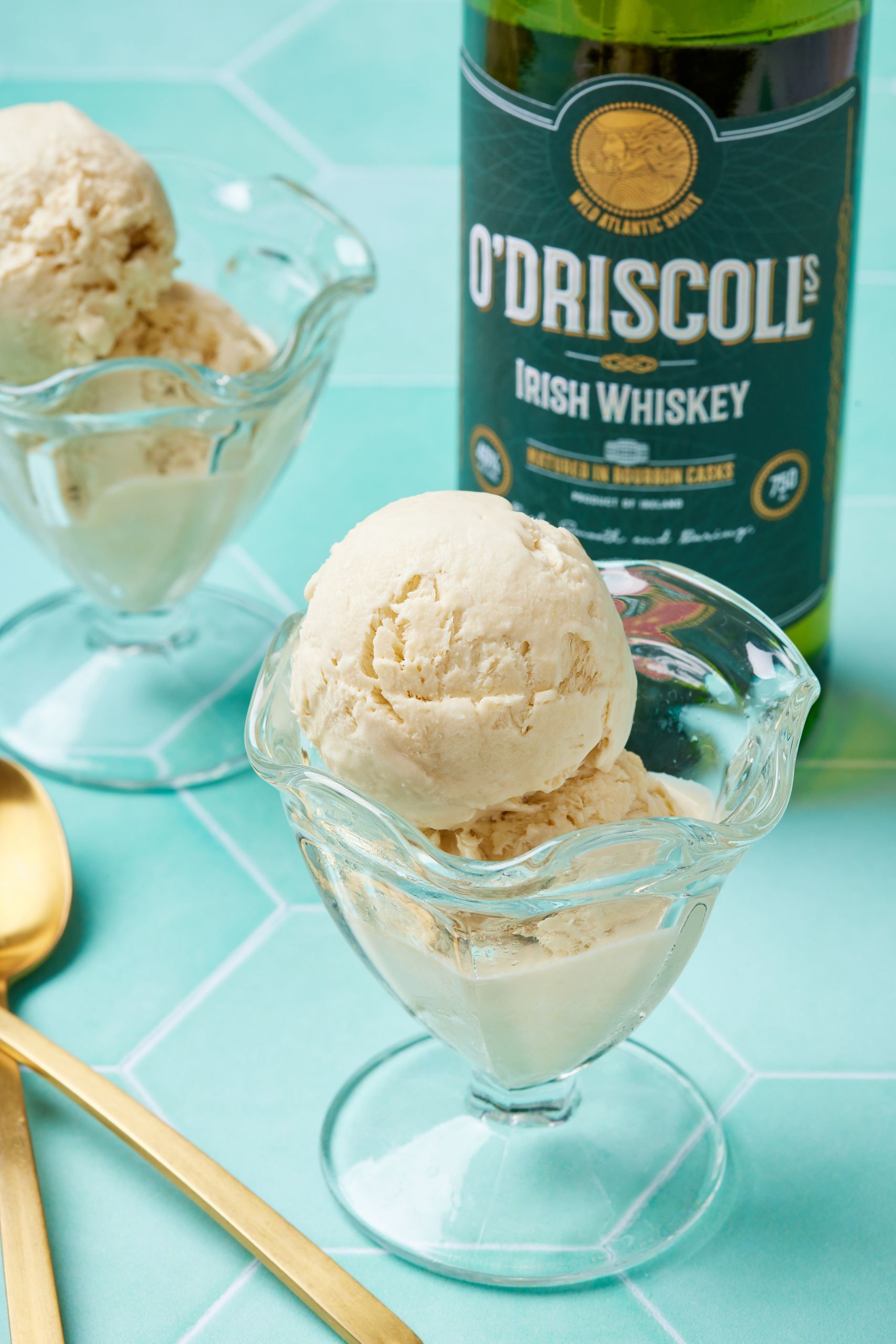 Serve with whiskey sauce