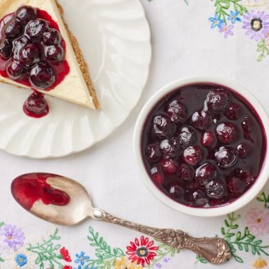 Blueberry Topping for Cheesecake