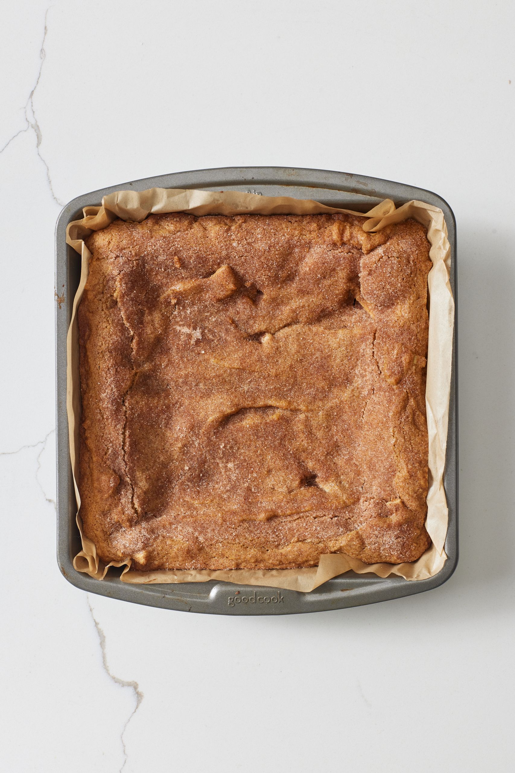 Bake until the edges are set but the center is still a bit soft.