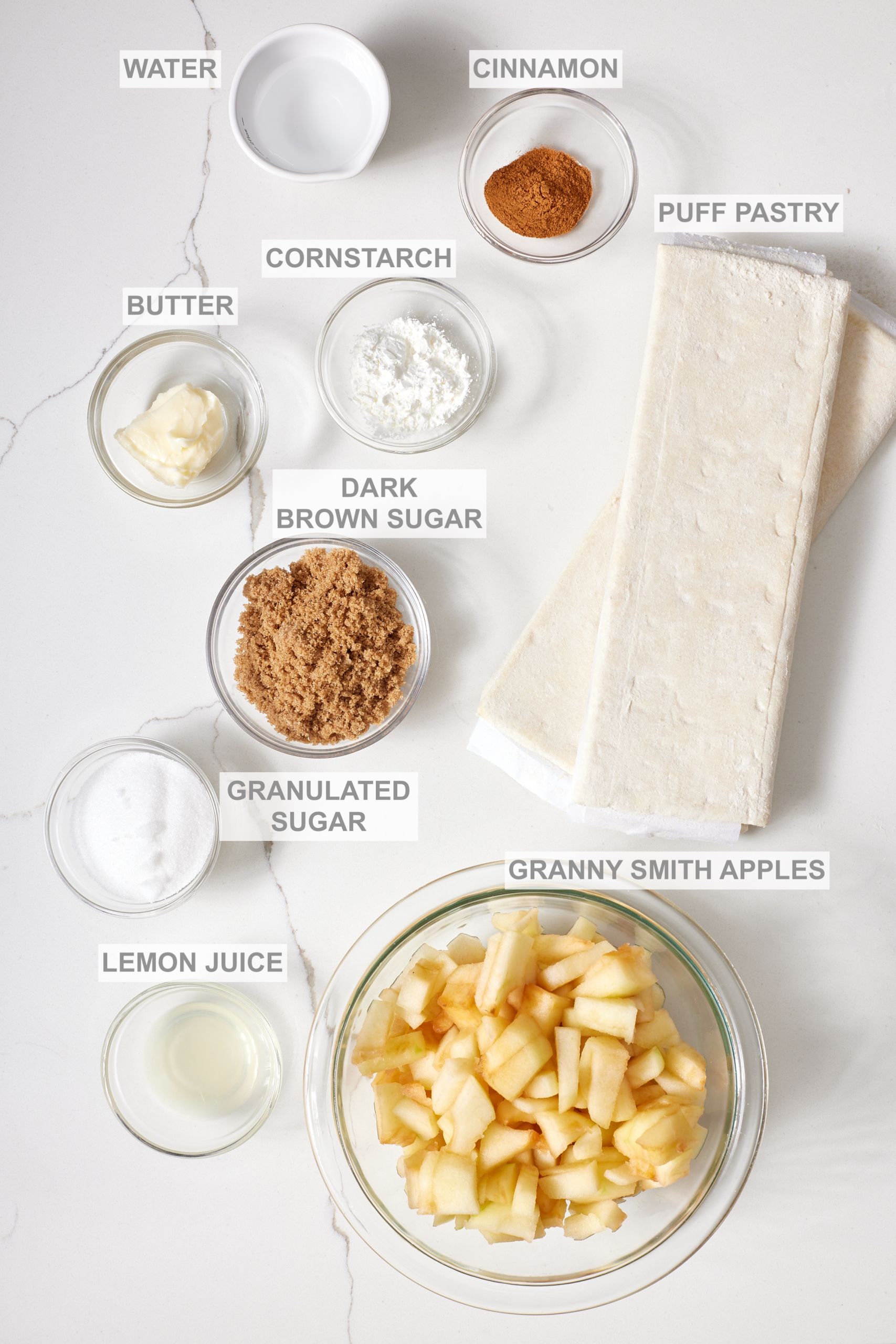 Apple turnovers ingredients