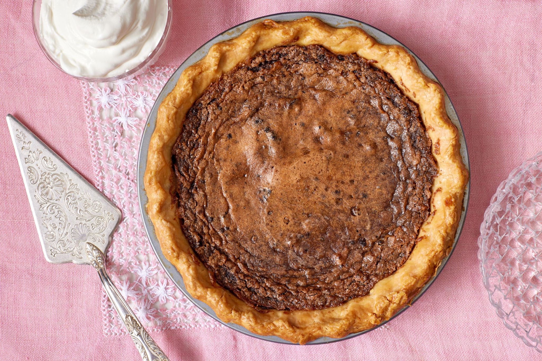Chocolate Chess Pie-image