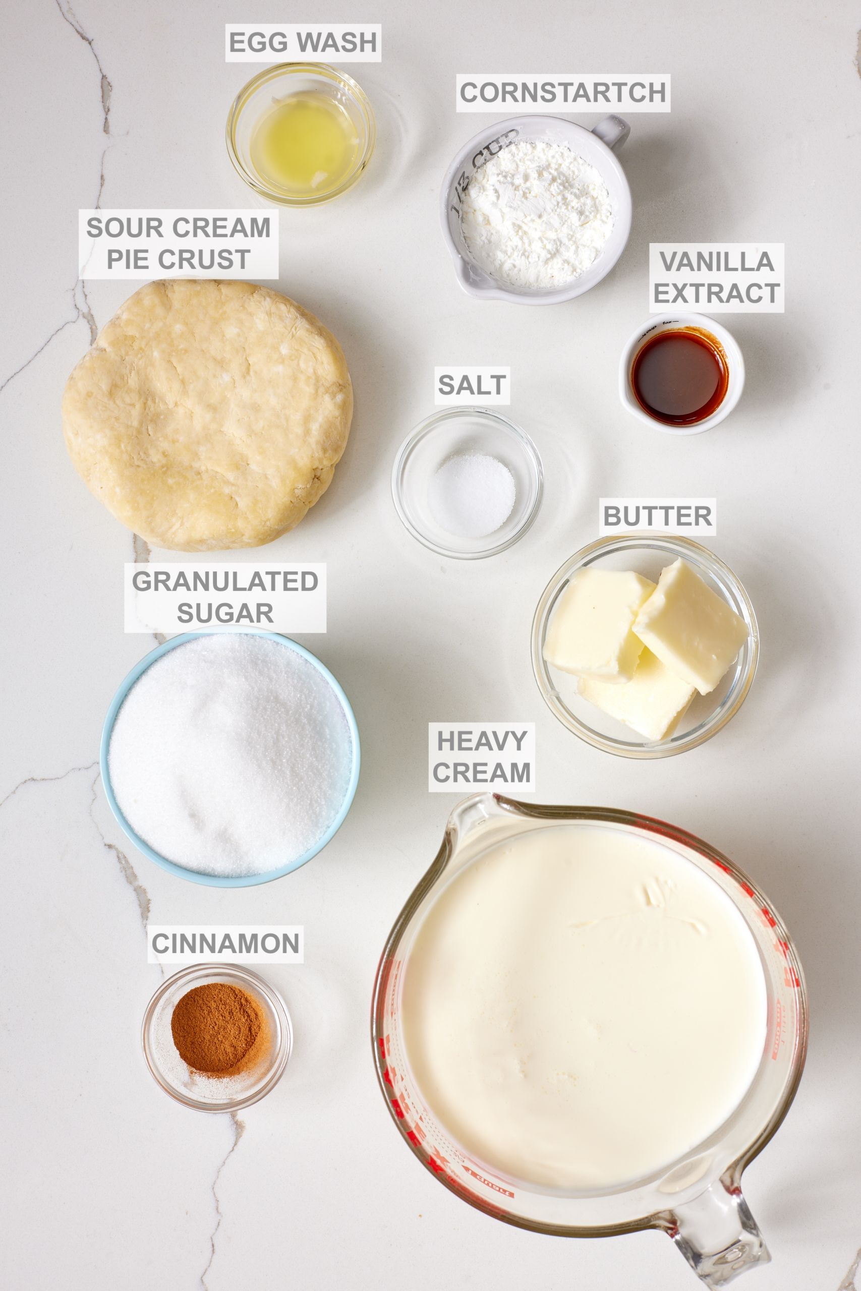 Sugar Cream Pie1 Sugar Cream Pie ingredients