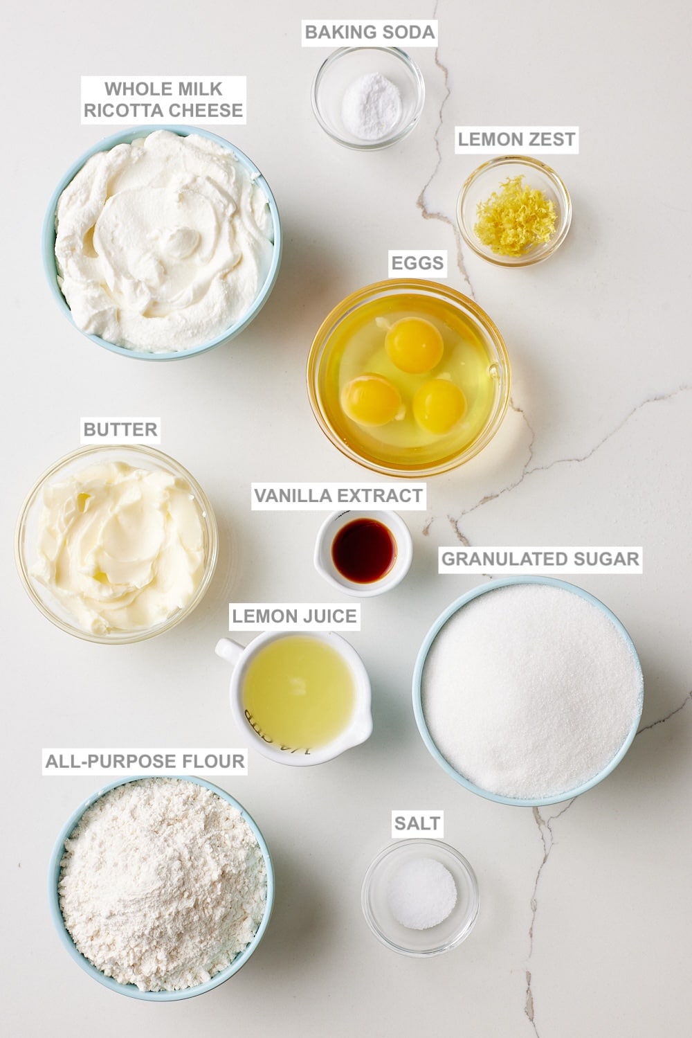 Lemon Ricotta Cake1 Lemon Ricotta Cake ingredients .