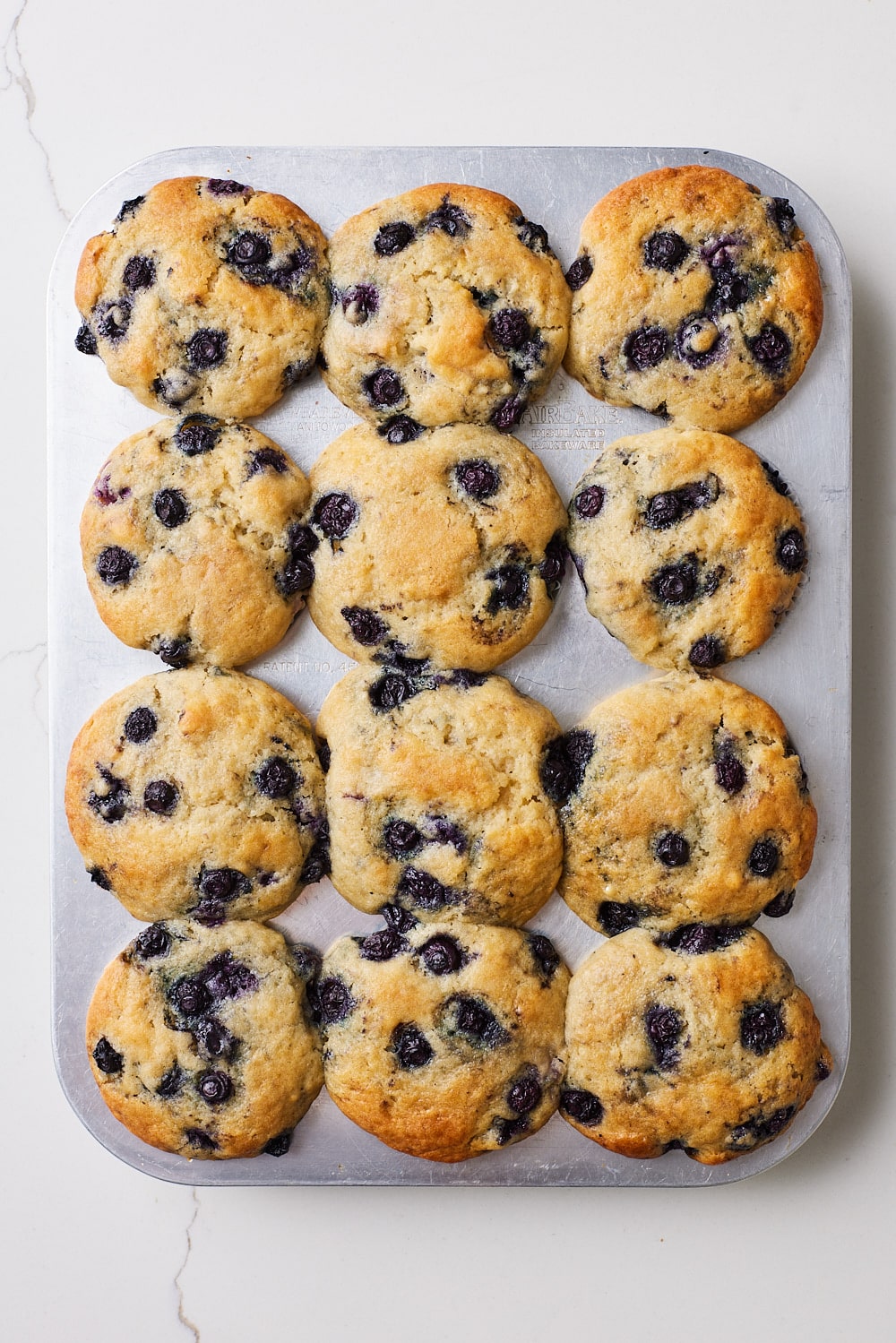 Sourdough Blueberry Muffins6 Bake muffins until golden brown.