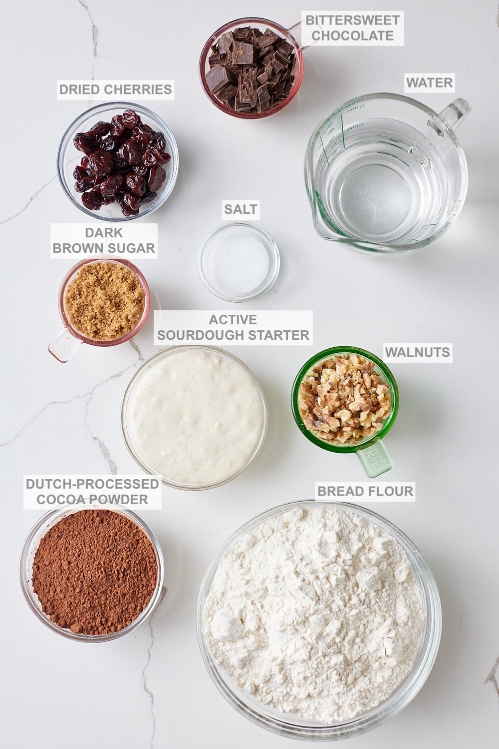 Chocolate Sourdough Bread1 Chocolate Sourdough Bread ingredients