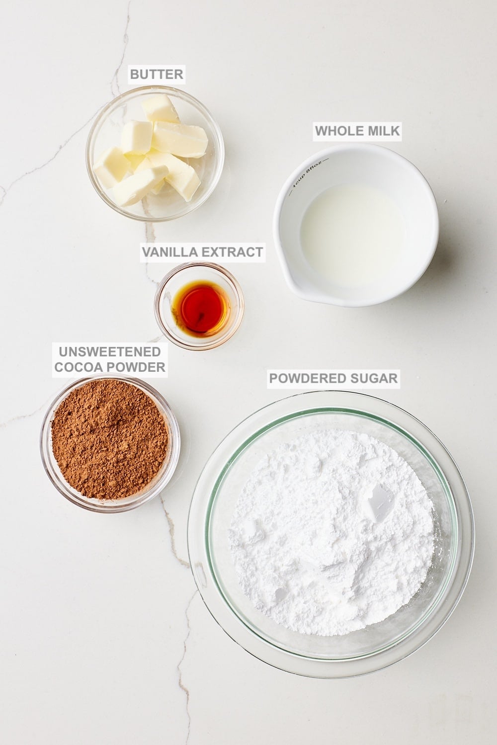 1 minute chocolate frosting ingredients