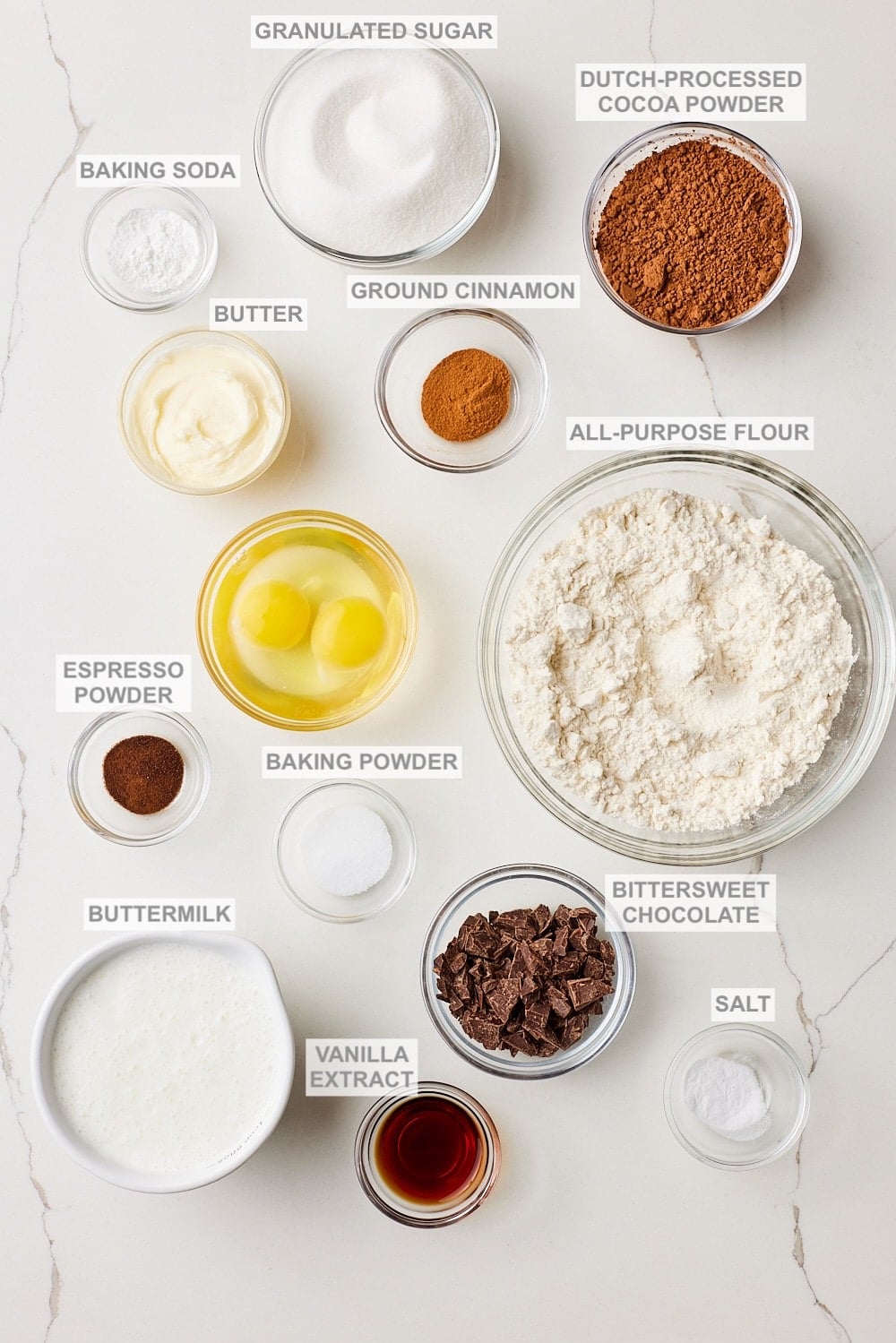 Chocolate Coffee Cake1 Chocolate Coffee Cake ingredients