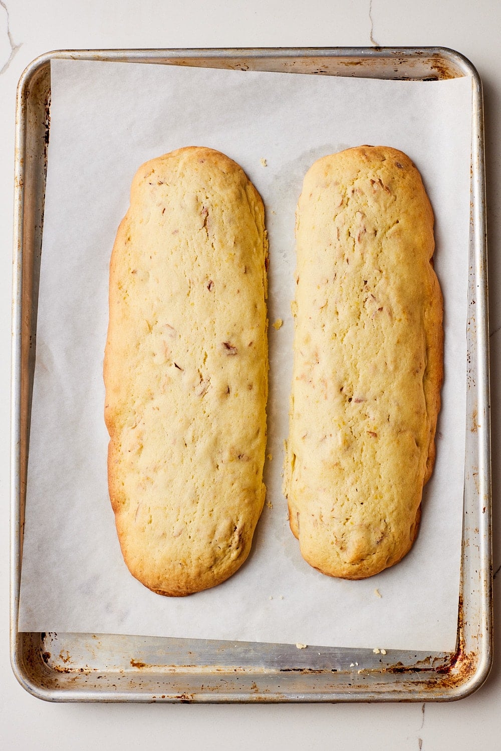 Bake for 25–30 minutes, until lightly browned and firm to the touch.