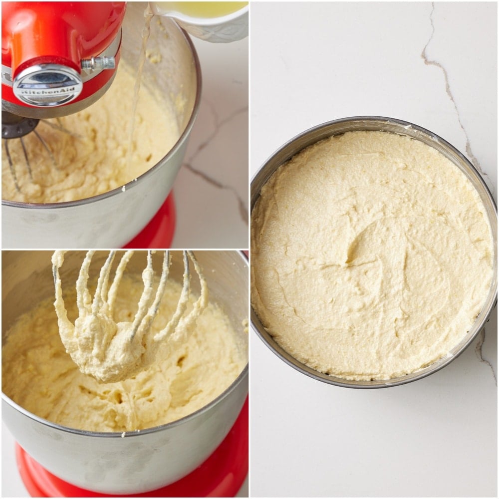 Torta Caprese step5 Lastly, mix in the lemon juice before pouring the batter into your prepared pan.