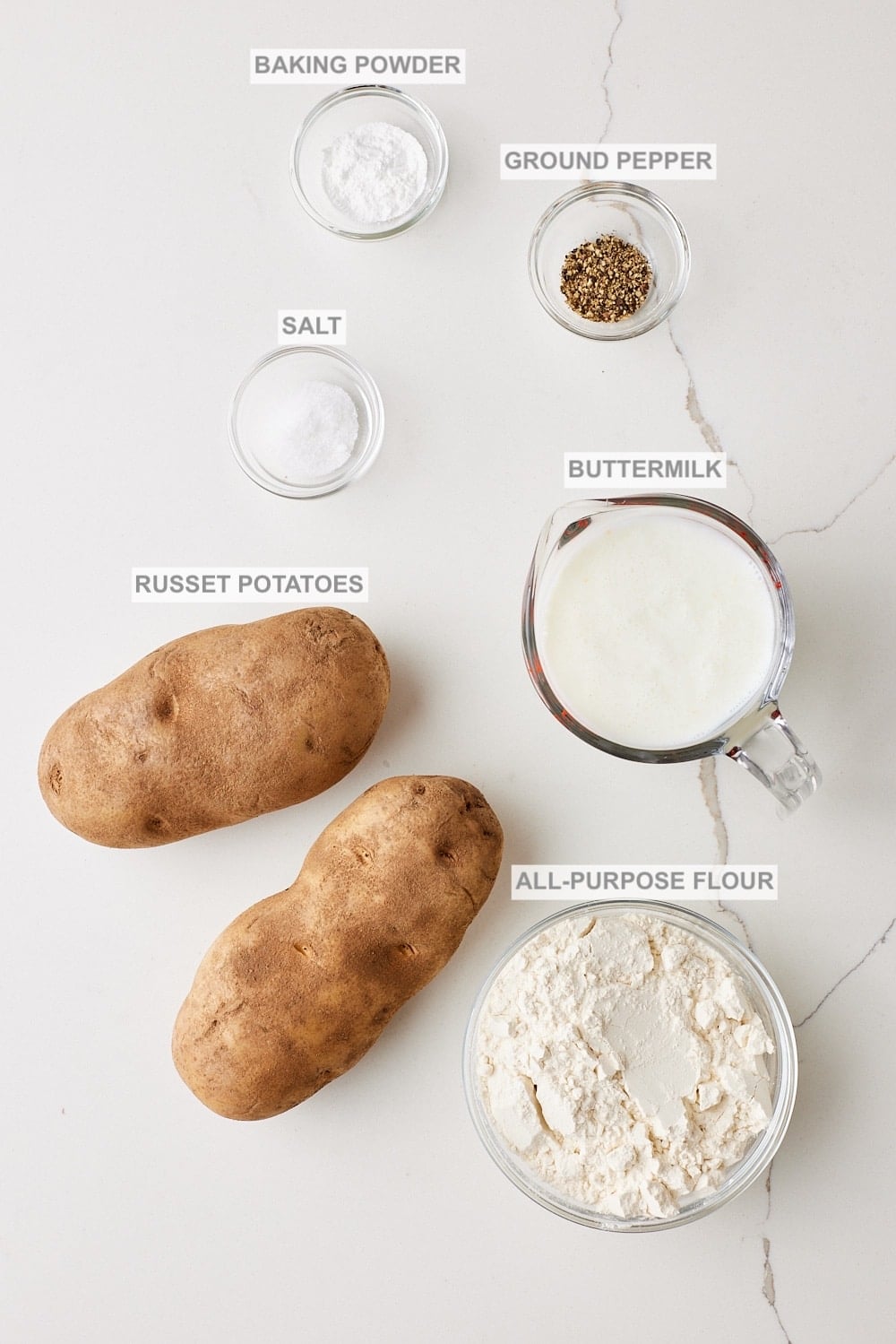 Boxty1 Boxty Recipe (Irish Potato Pancakes) ingredients.