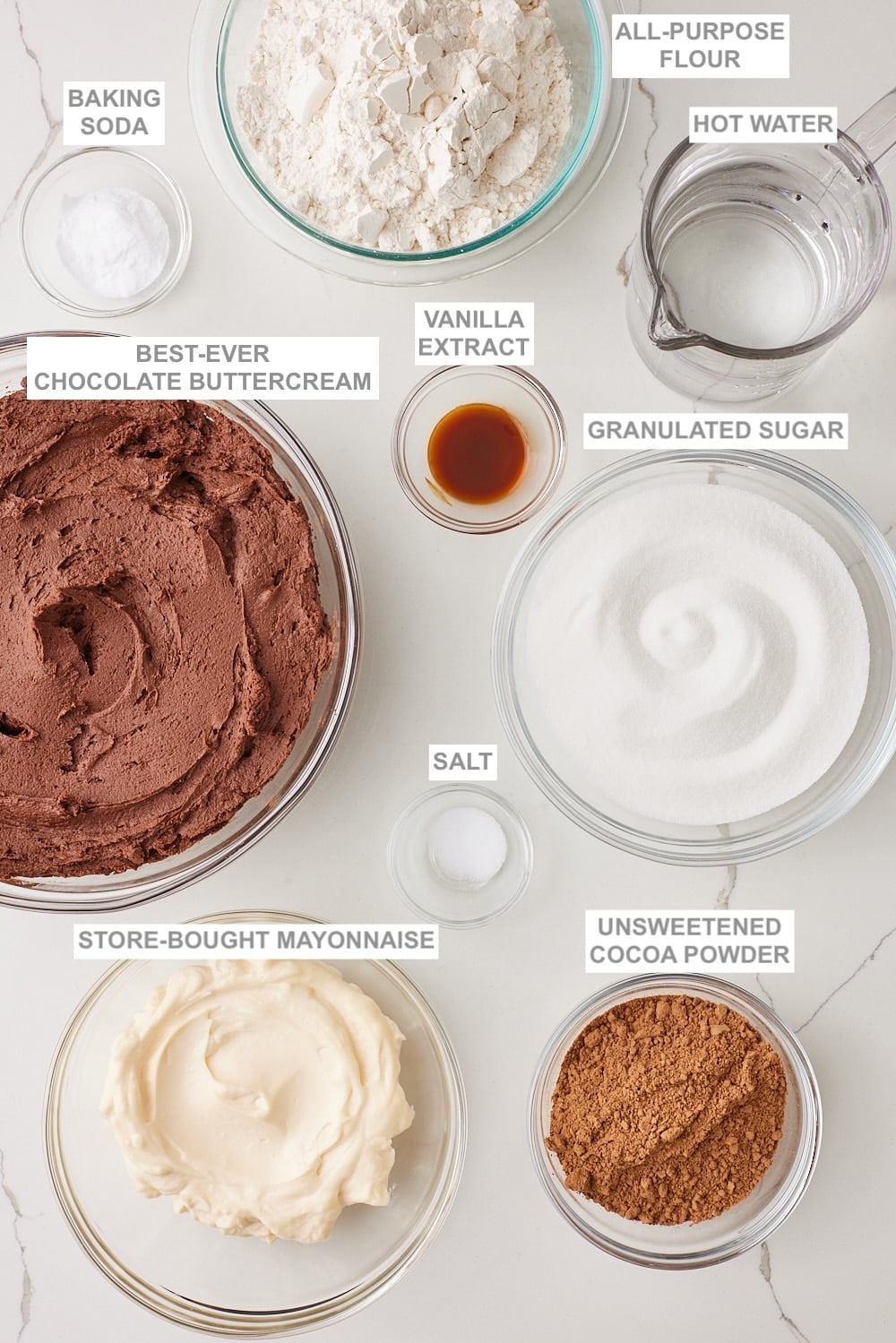 Chocolate Mayo Cake1 Chocolate Mayonnaise Cake ingredients