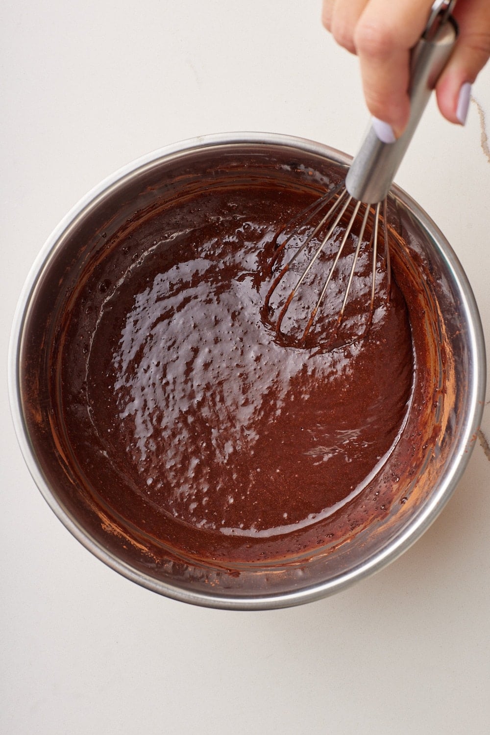 Hot Fudge Sauce3 Microwave for 2 minutes, then whisk to incorporate.