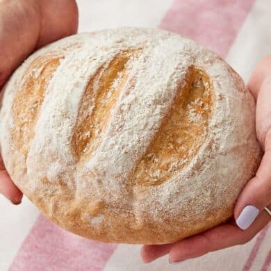 Small Loaf Crusty Bread