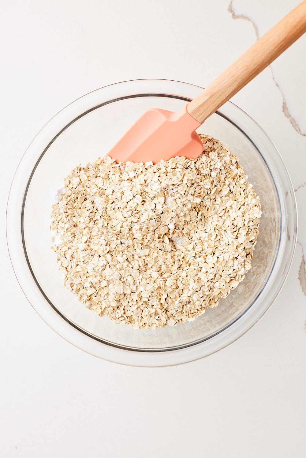 Scottish Oat Cakes2 Mix dry ingredients for Scottish Oat Cakes.