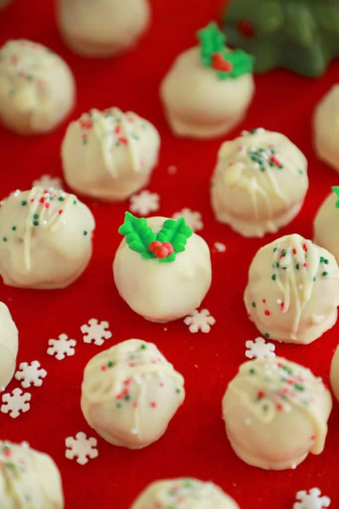 Christmas Sugar Cookie Truffles Christmas Sugar Cookie Truffle